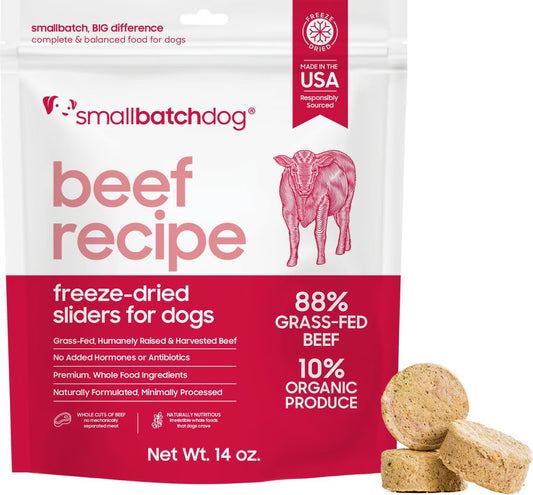 Small Batch Freeze Dried Beef: 14 oz
