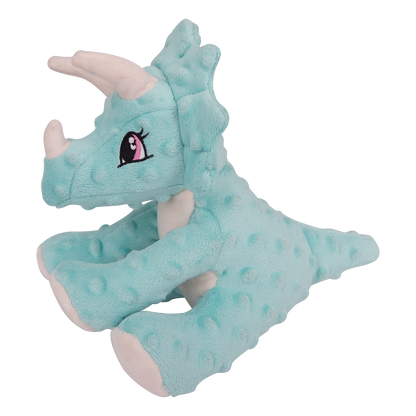 Tally the Triceratops Dog Toy