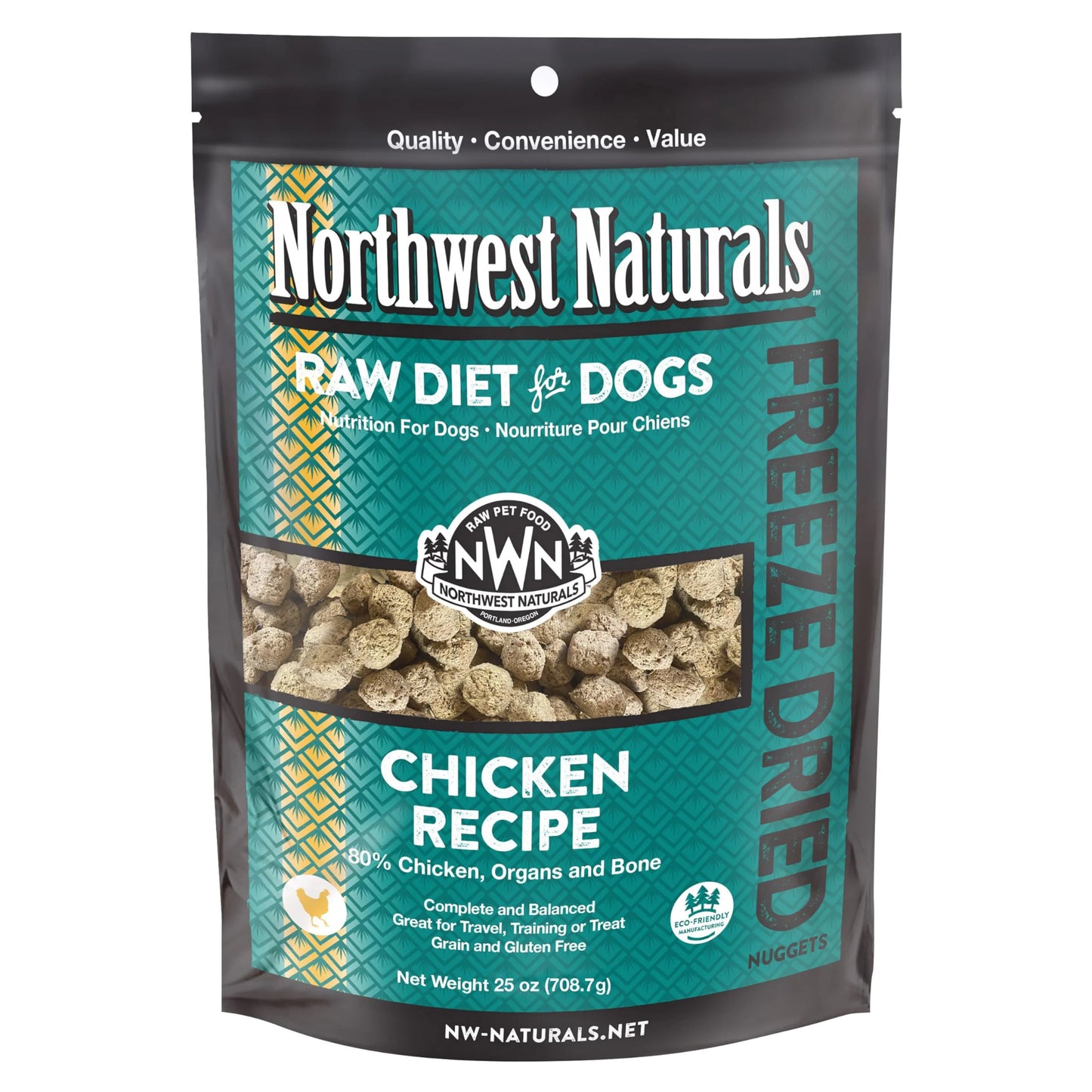 Northwest Naturals Freeze-Dried Raw Nuggets - Chicken 25oz