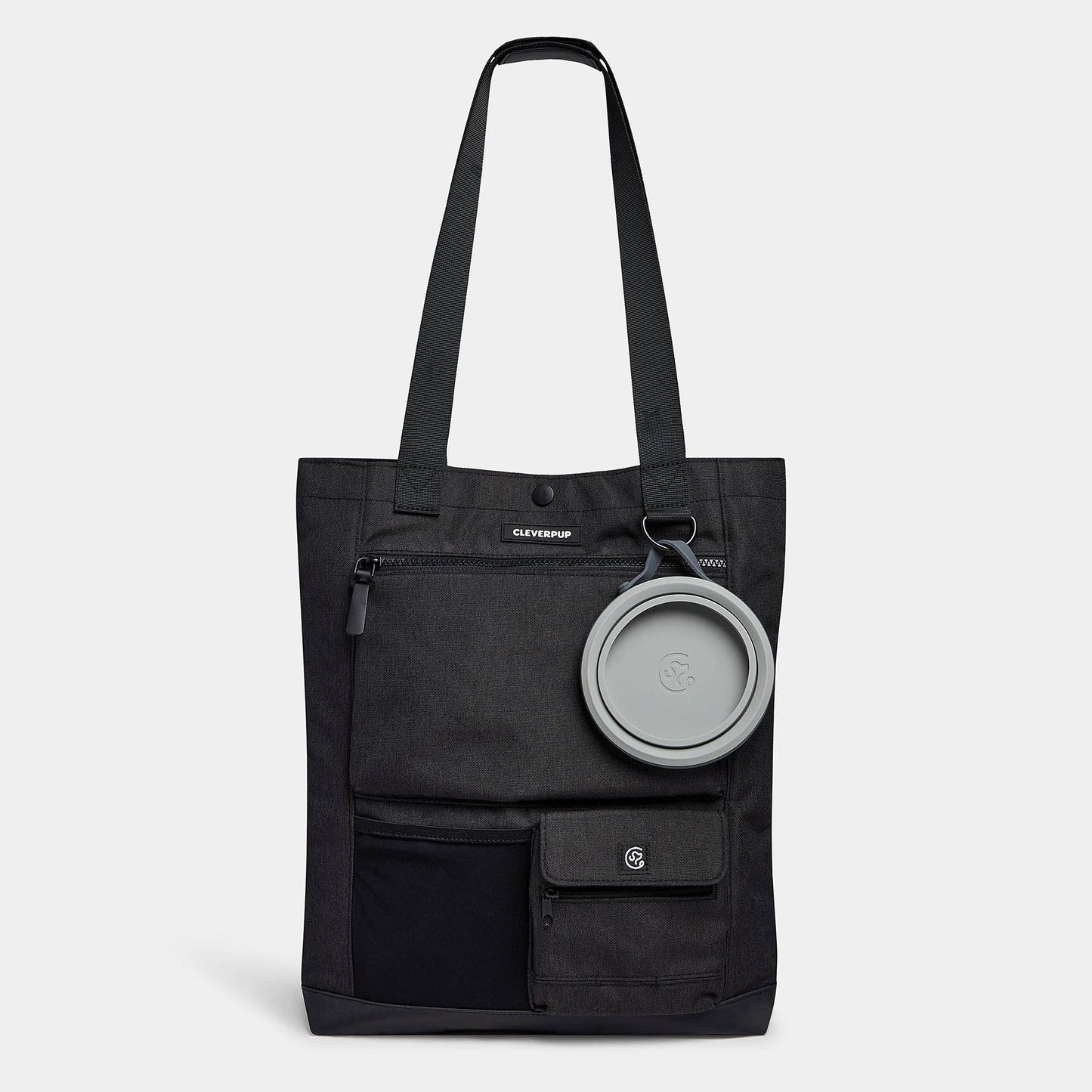 Park Pack Dog Gear Tote:Travel Bowl, Treat Pouch, Toy Pocket: Check