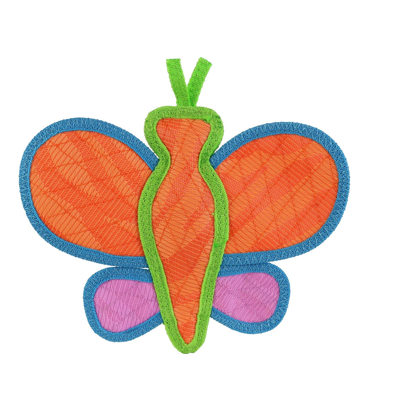 Tuffy DuraForce Butterfly - Durable, Squeaky Dog Toy