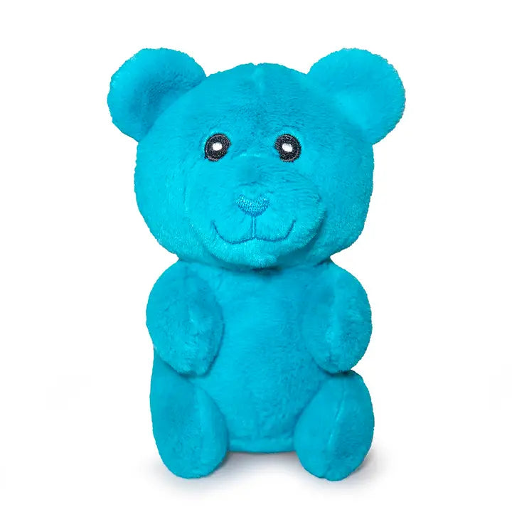 Thoozypet Gummy Bear Plush Dog Toy: Blue