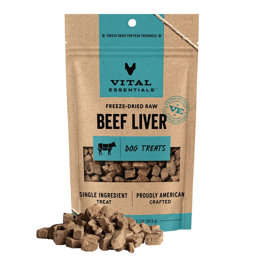 Vital Essentials Beef Liver Dog Treat