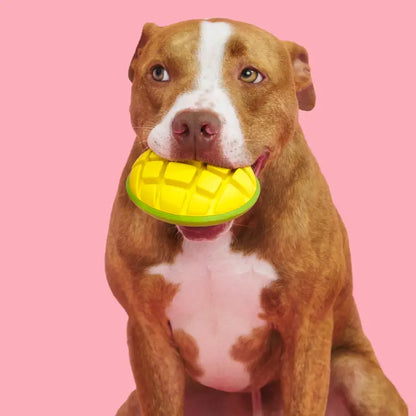 Bark Super Chewer Mango Dog Toy