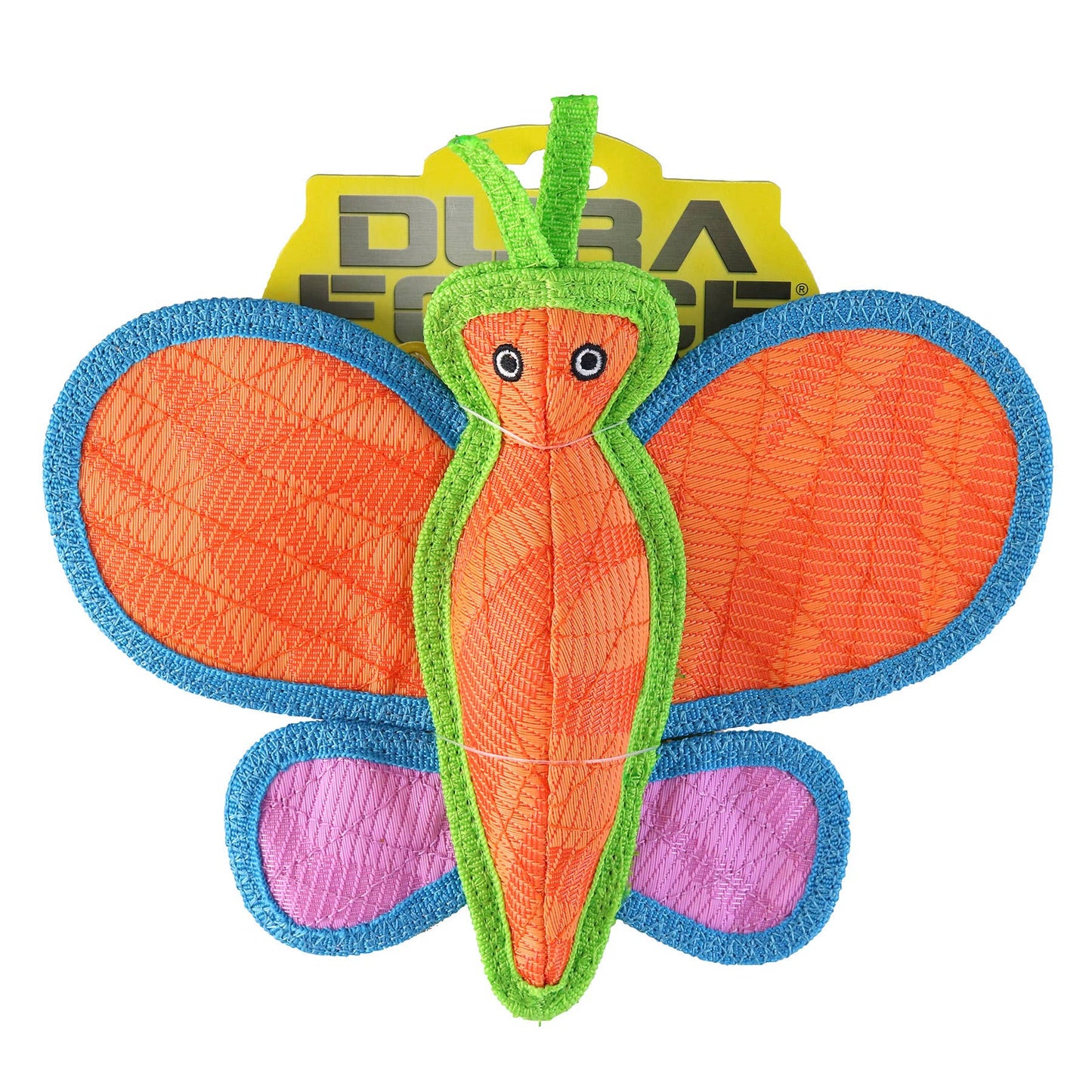 Tuffy DuraForce Butterfly - Durable, Squeaky Dog Toy