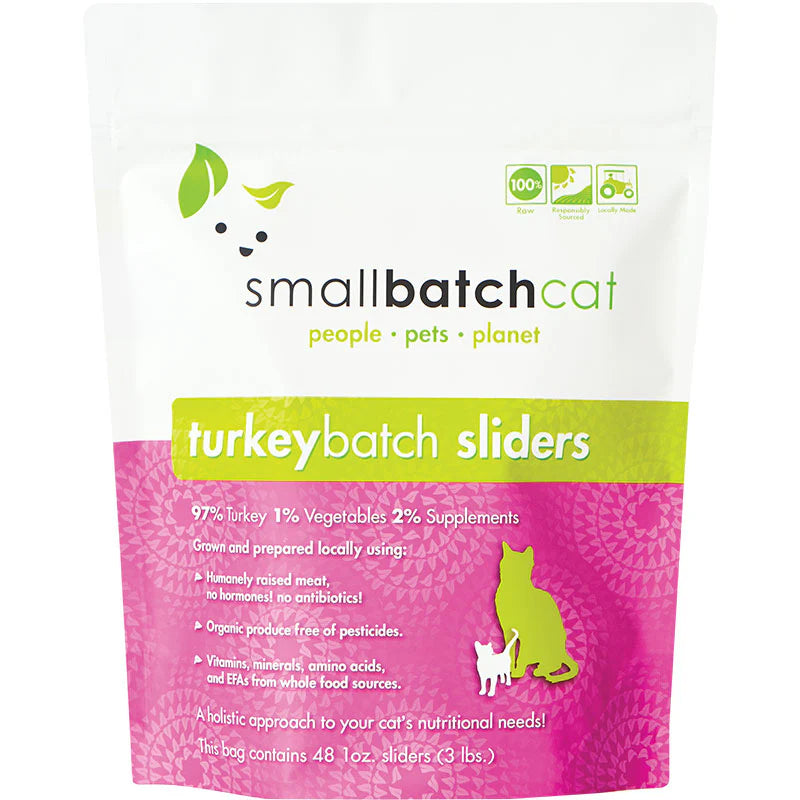 Small Batch Cat Frozen Sliders: Turkey