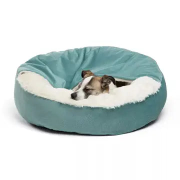 Cuddler Dog Bed: Tide Pool
