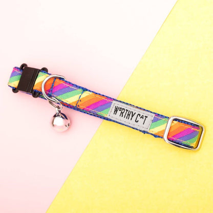 Rainbow Cat Collar