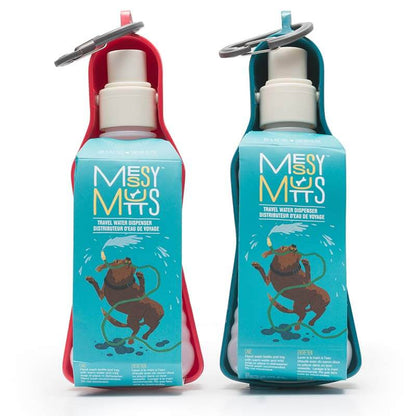 Messy Mutt Plastic Dog Water Dispenser: Blue