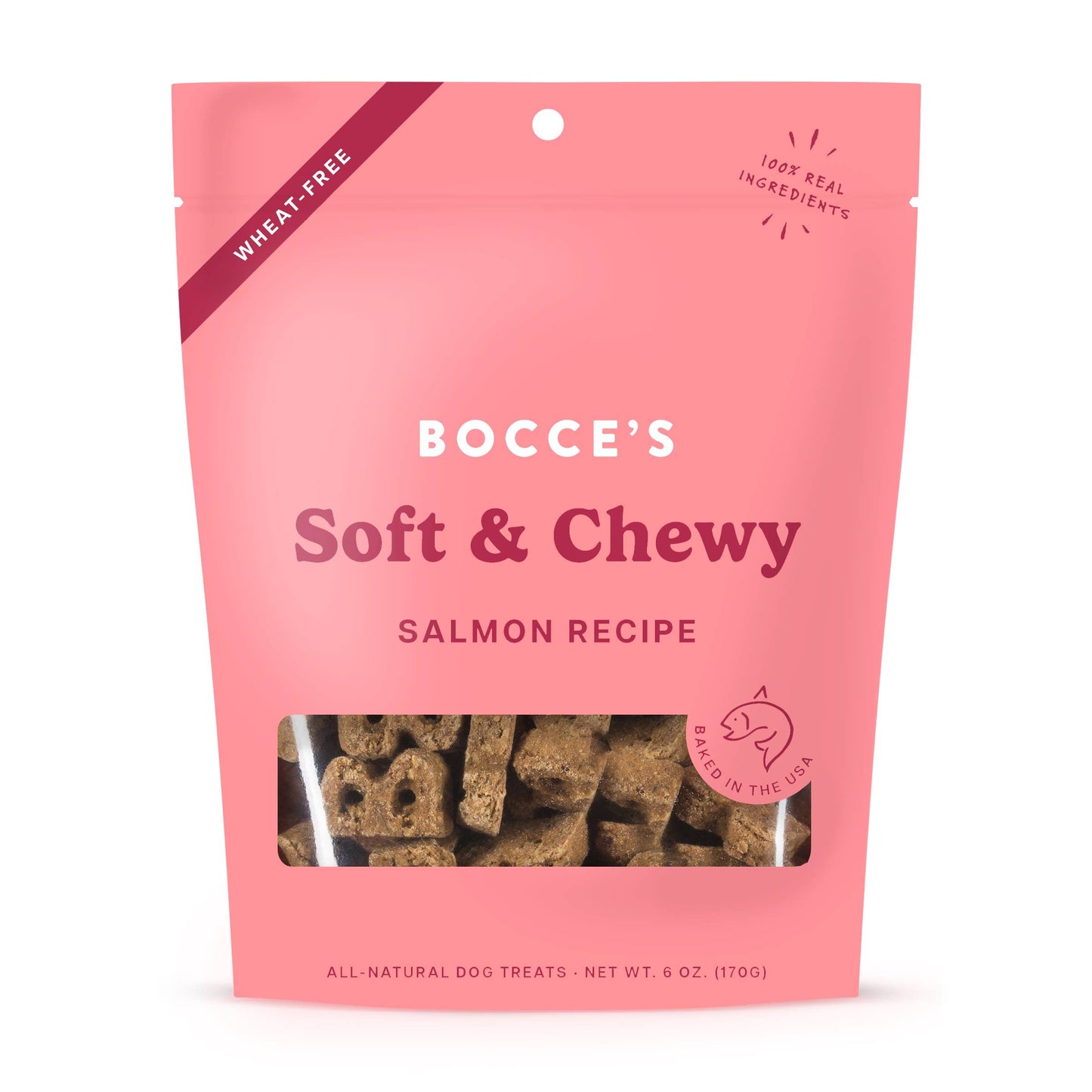 Bocce's Bakery Salmon Soft & Chewy Dog Treat