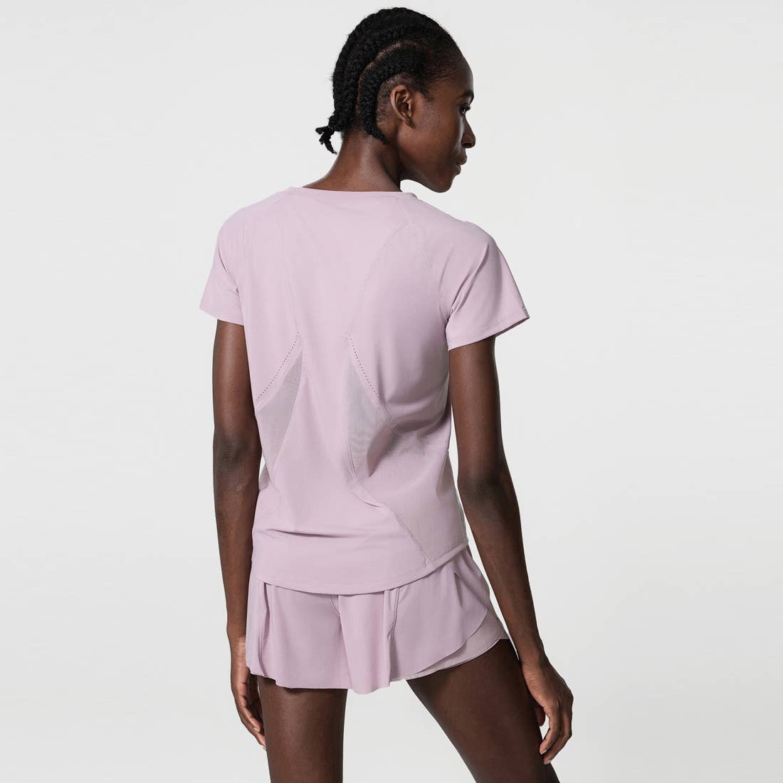 Loose Breathable Yoga Wear Sport Breathable T-Shirt: Pink