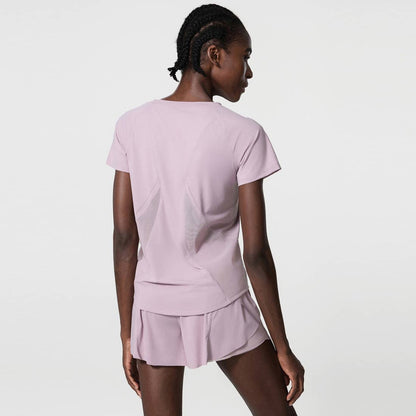 Loose Breathable Yoga Wear Sport Breathable T-Shirt: Pink