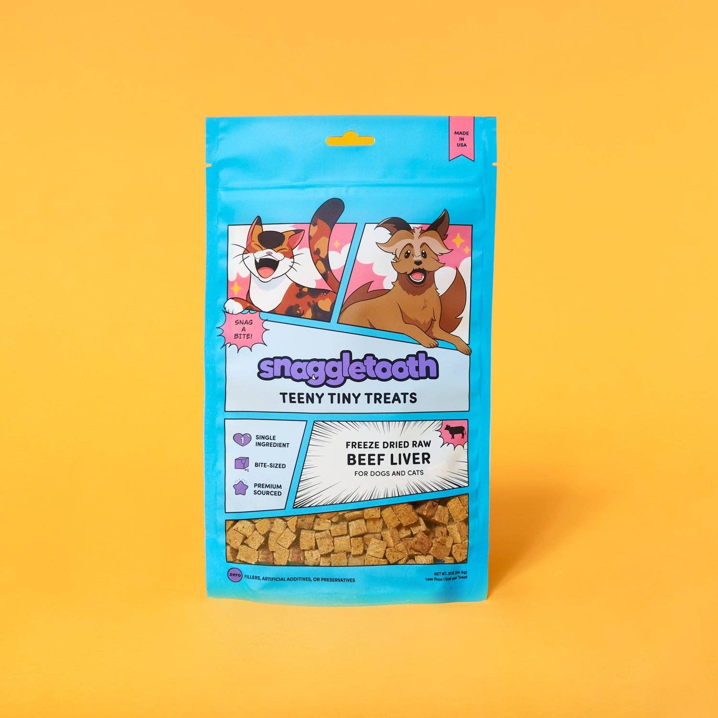 Snaggletooth Beef Liver - Dog Treats