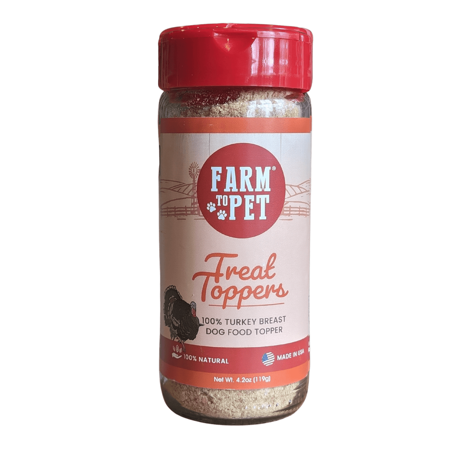 Treat Topper Turkey Dog Food Topper