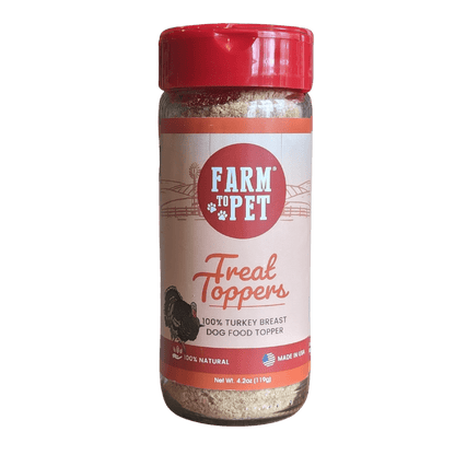 Treat Topper Turkey Dog Food Topper
