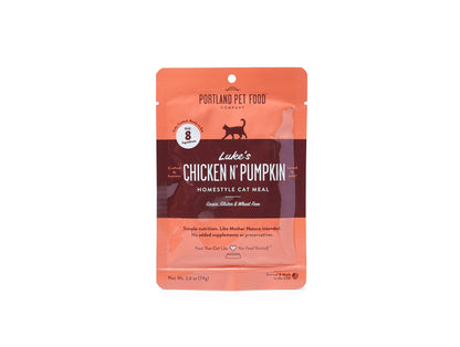 Portland Pet Food Luke's Chicken N' Pumpkin Human Grade Fresh Wet Food