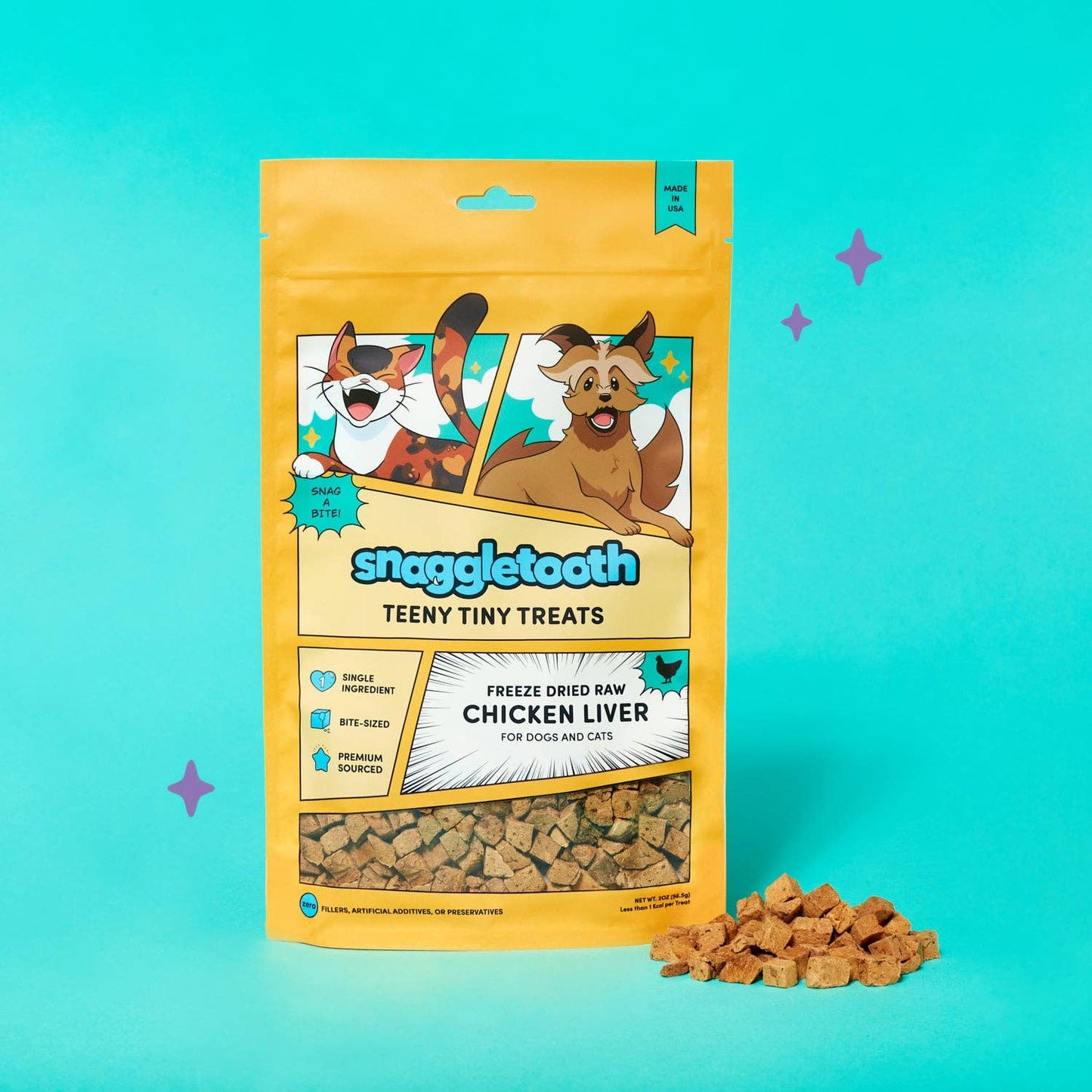 Snaggletooth Chicken Liver - Dog Treats