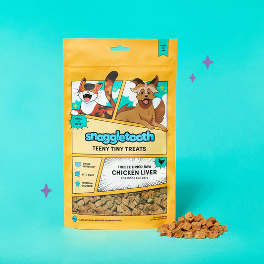 Snaggletooth Chicken Liver - Dog Treats