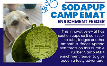 Camp eMat Enrichment Lick Mat With Suction Cups