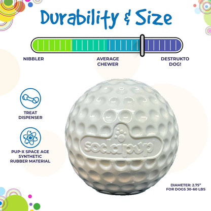 Golf Ball Rubber Toy