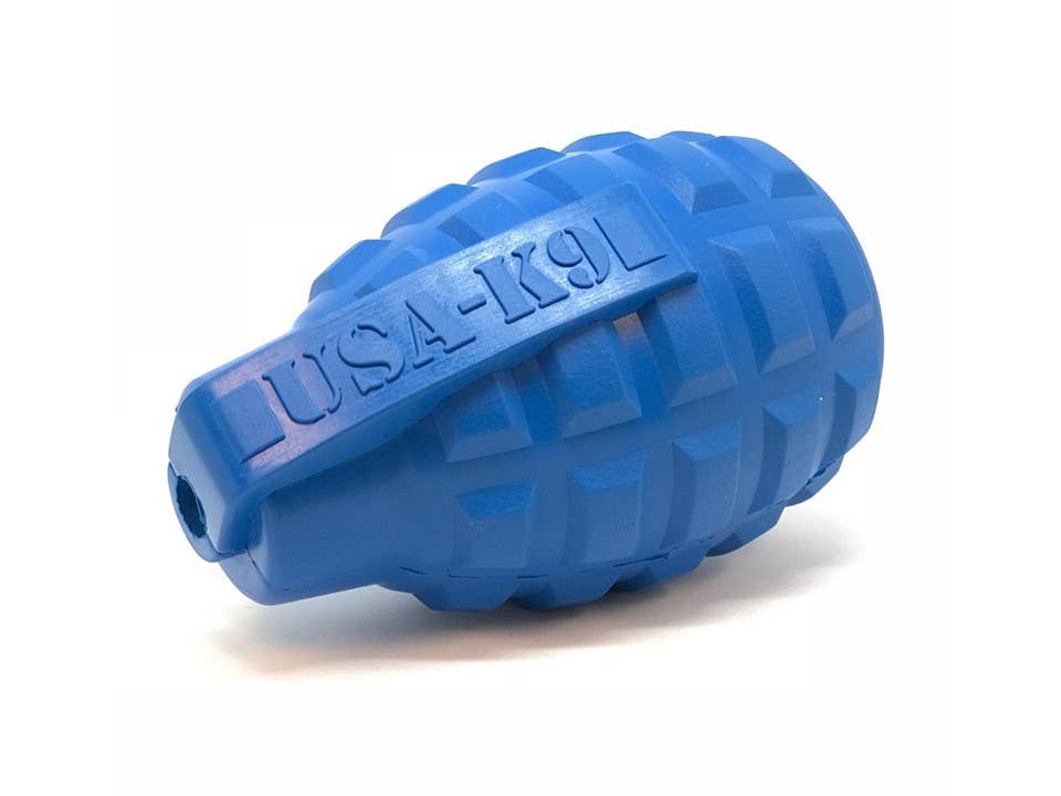 USA-K9 Grenade - Chew Toy - Treat Dispenser