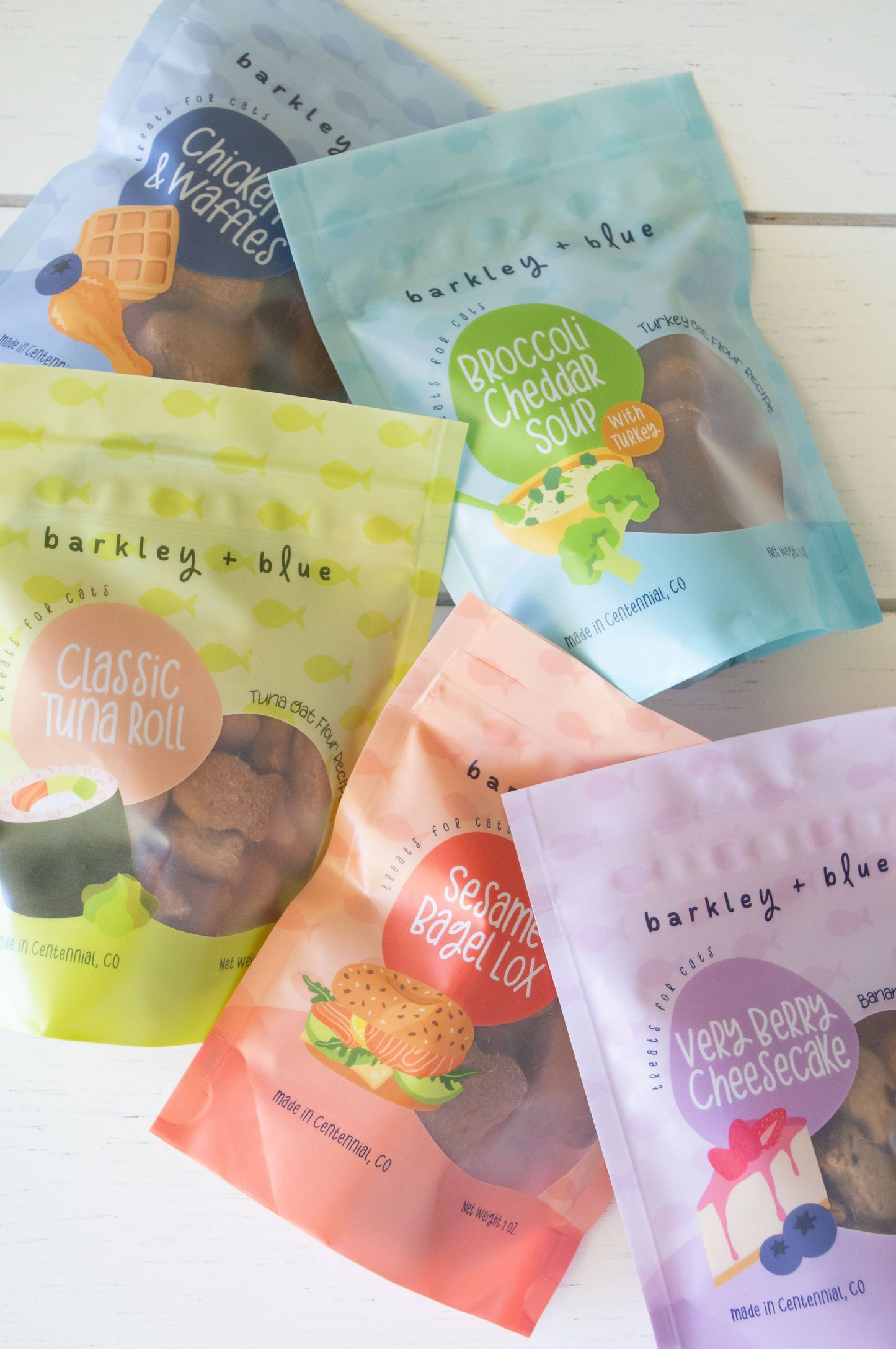 Sesame Bagel Lox Cat Treats - Cat Treat Biscuits