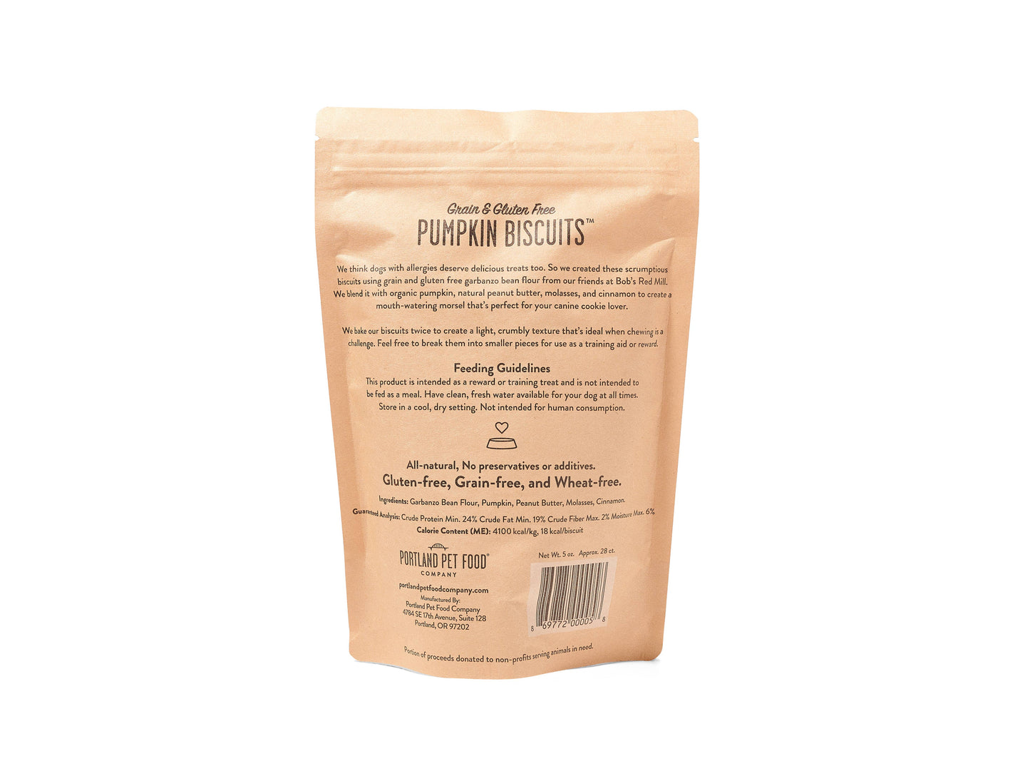 Portland Pumpkin Dog Biscuits