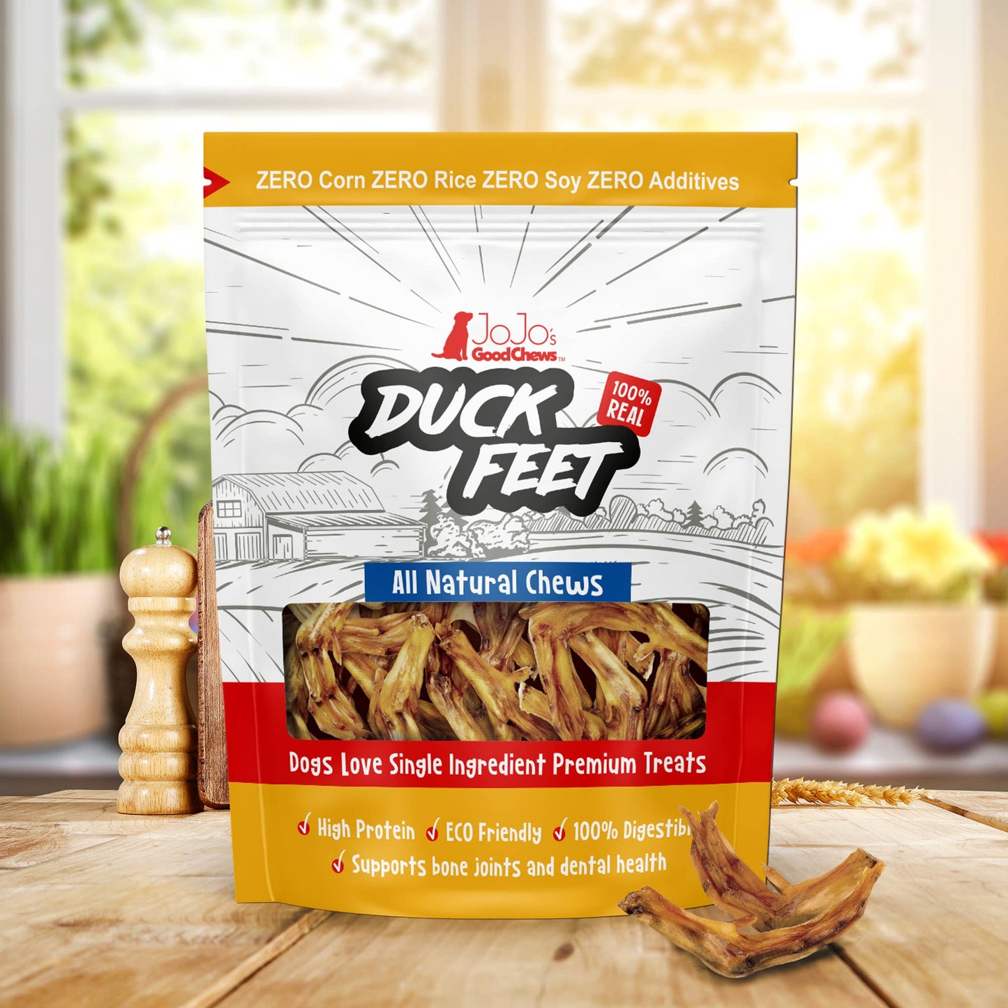 Duck Feet Dog Treats (7-Pack)