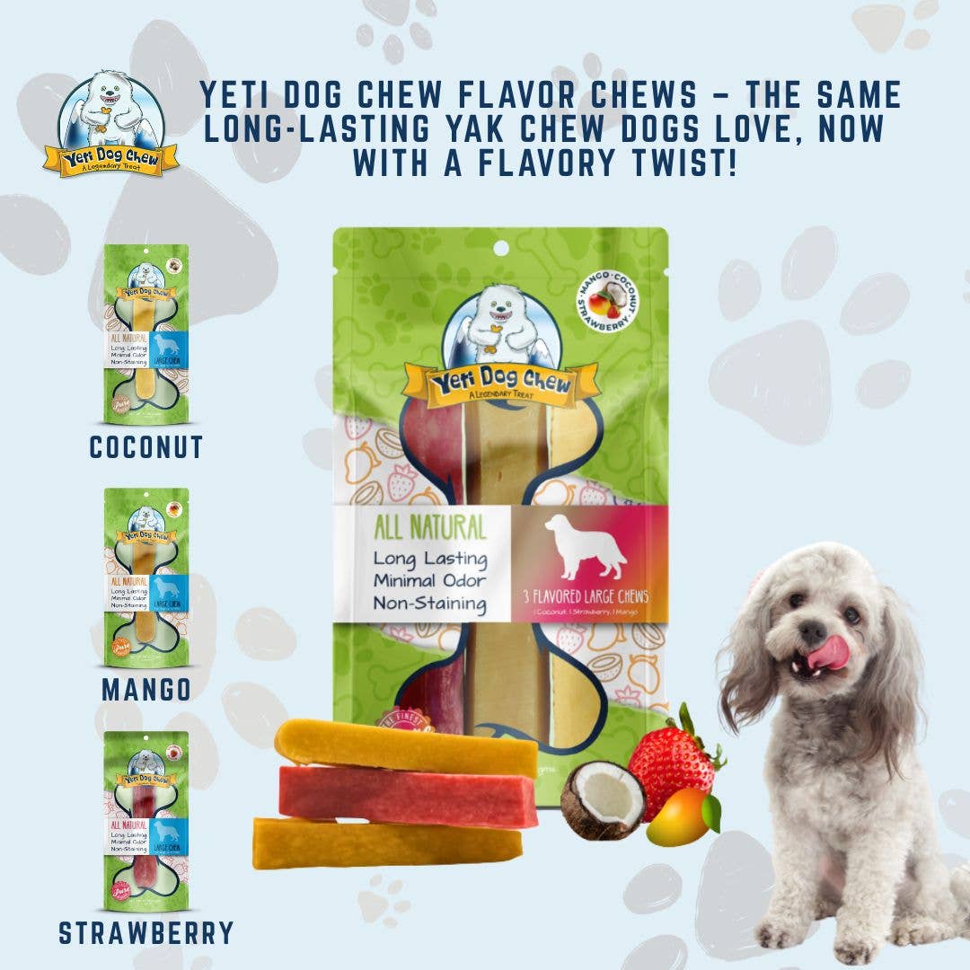 Yeti Assorted Yak Chews 3 Pack
