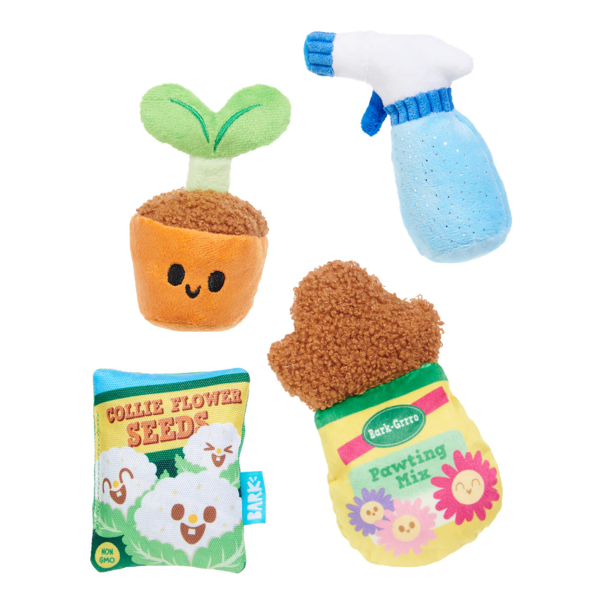 BARK Green Paw Starter Kit Dog Toy