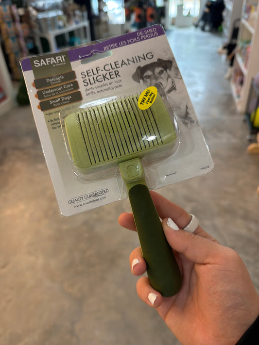 Safari Costal Self cleaning slicker brush SM