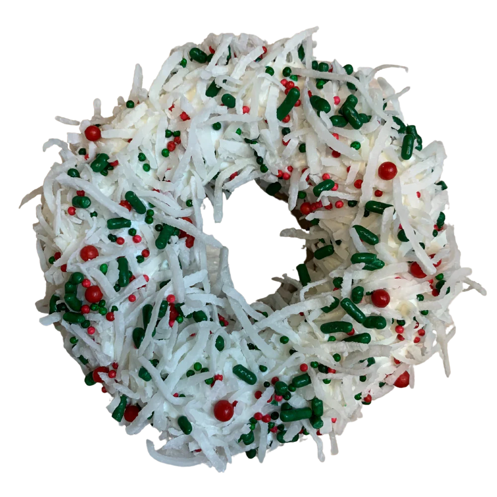 Gourmet Christmas Cookie Donuts Dog Treat