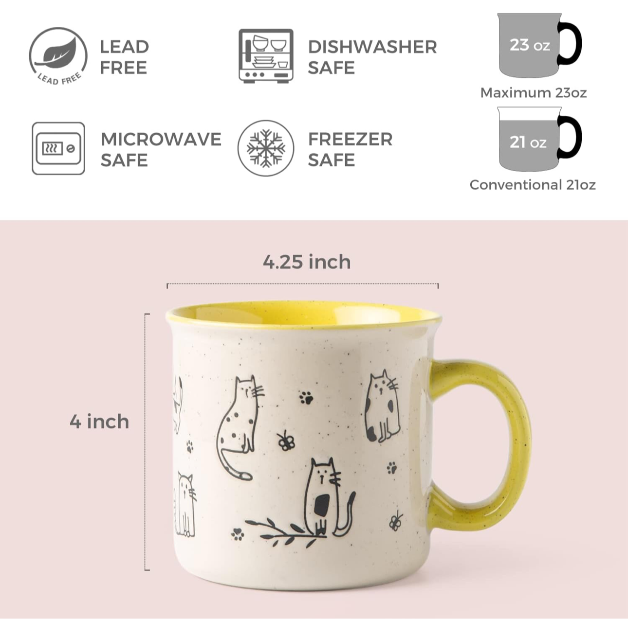 Cat coffee mug