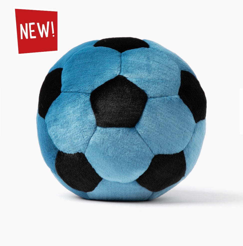 Fluff N Tuff: Blue Soccer Ball