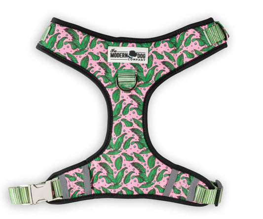 Pink Tropics Dog Harness