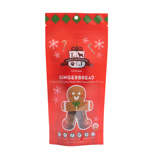 Lord Jameson Christmas Gingerbread Organic Dog Treats