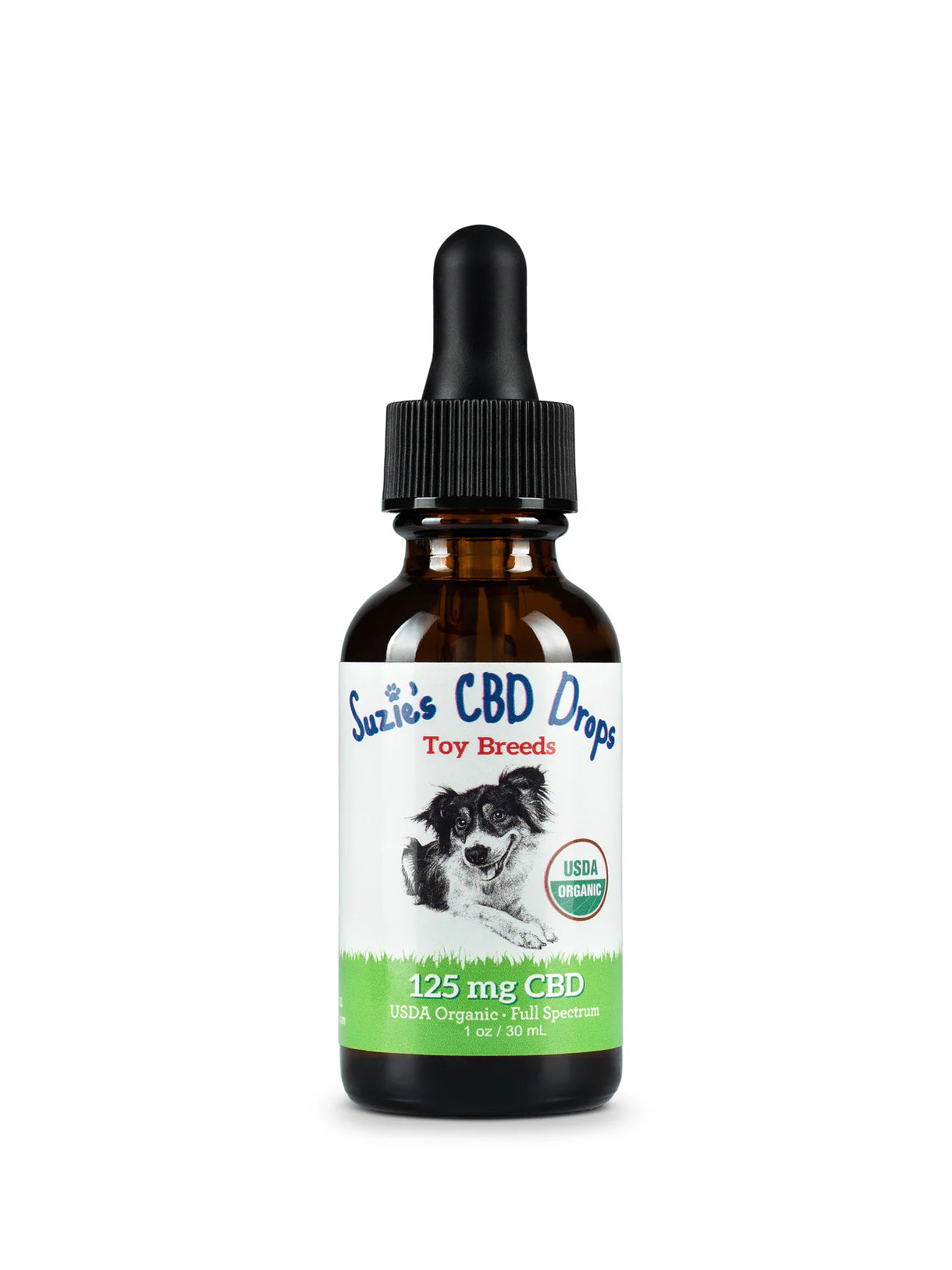 Suzie's CBD Drops - 125 mg Toy Breed