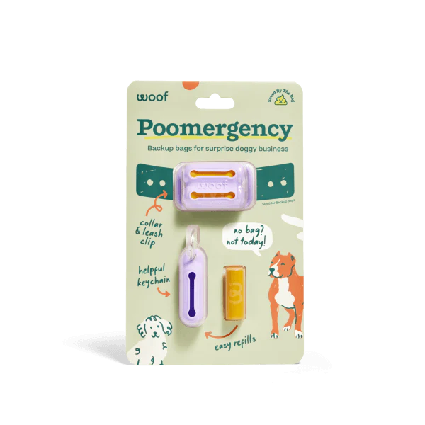 Woof Poomergency: Purple