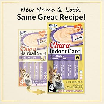 Churu Indoor Care Tuna 4 pack Cat lickable