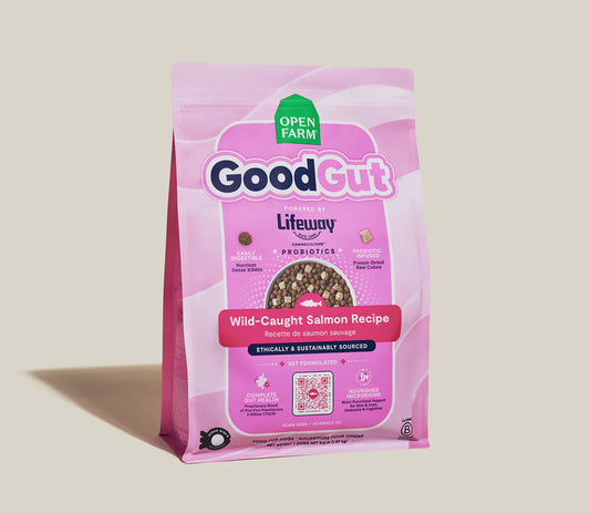 Open Farm GoodGut Wild Caught Salmon Dog Kibble-3.5lb