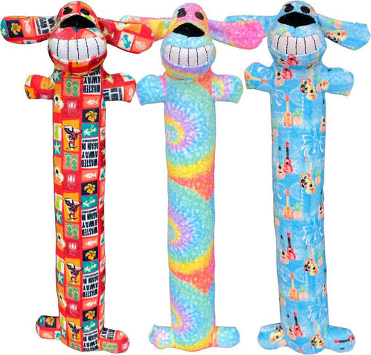 Multipet Margaritaville® Loofa Dog® Plush Dog Toy Assorted 12"