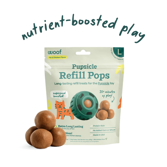 Woof Pupsicle Pops- Chicken & PB