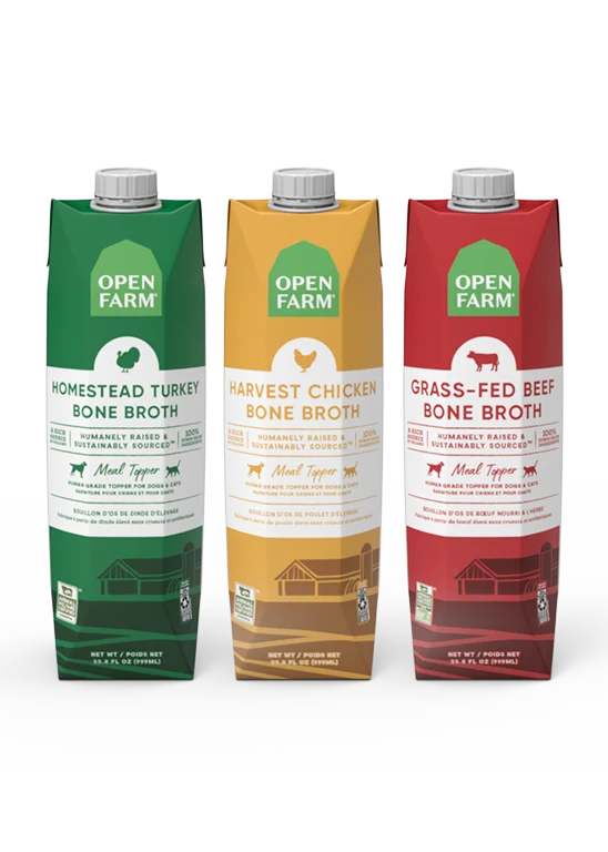 Open Farm Bone Broth For Dogs & Cats 32oz