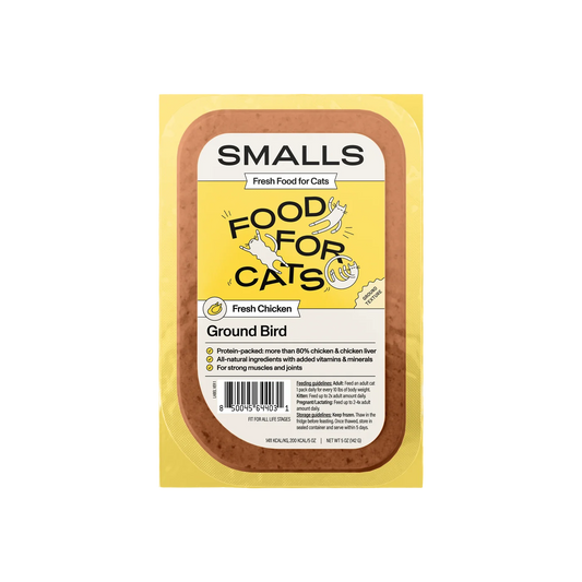 Smalls Cat Ground Food Chicken: 5 oz