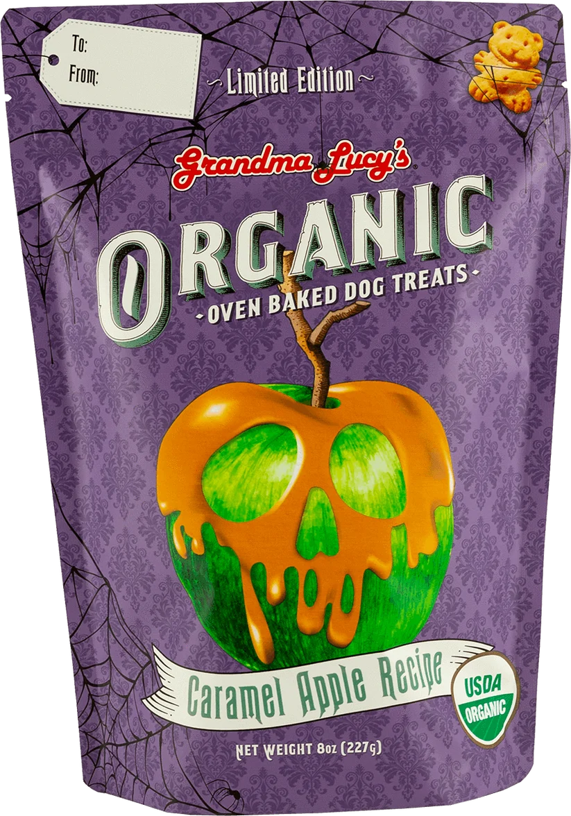 Grandma Lucy Carmel Apple Dog Treats 8oz