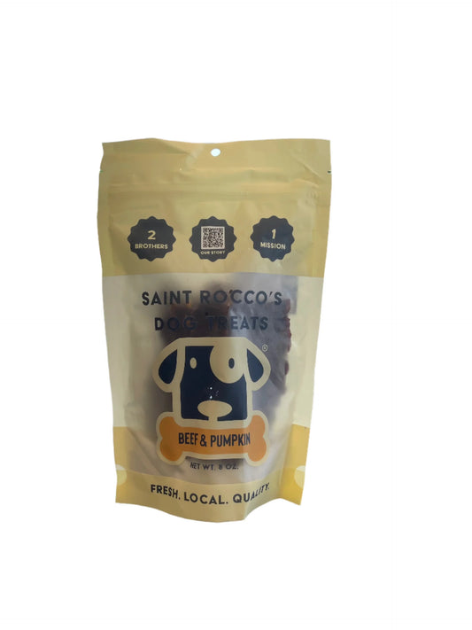 Saint Rocco's  Dog Treats | Beef & Pumpkin