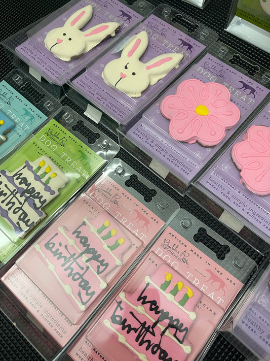 Iced Dog Celebration Cookies
