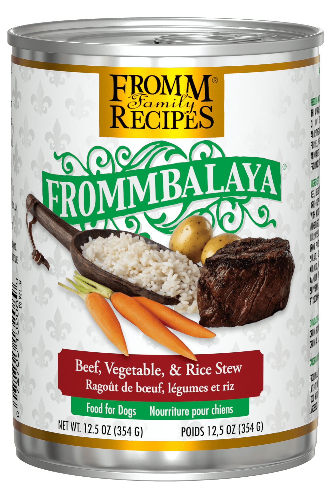 Frommbalaya Beef, Vegetable, & Rice Stew Wet Dog Food