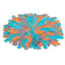 Messy Mutts Round Forage/Snuffle Mat 15" with Suction
