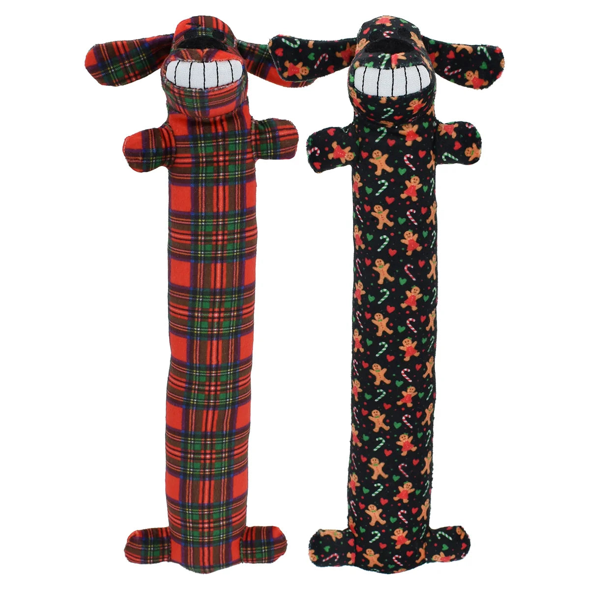 Multipet Christmas Loofa Dog Toy Assorted 12”
